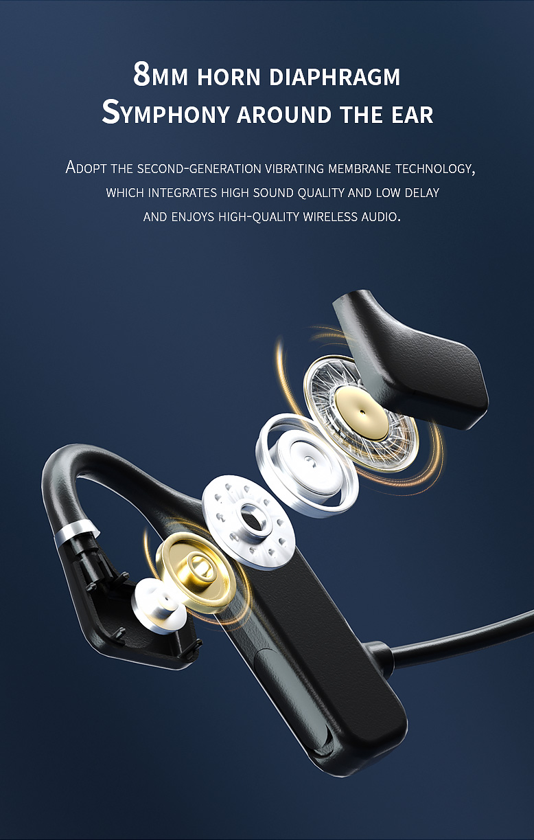 Беспроводные наушники с костной проводимостью Kingstar KS-G1