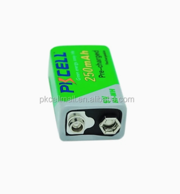 Pkcell Brand NiMH Rechargeable Battery 9V 250mAh 9 Volt Battery Price