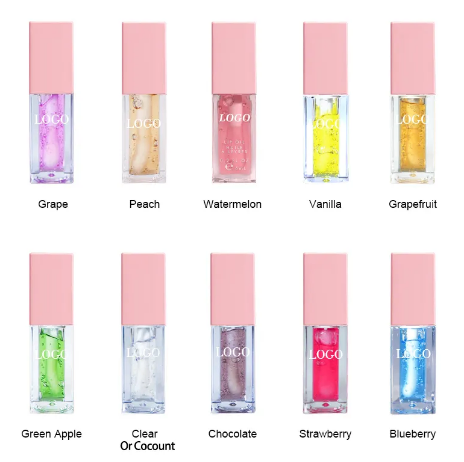 Premium Fruit Infused Lip Oil for Moisture and Shine