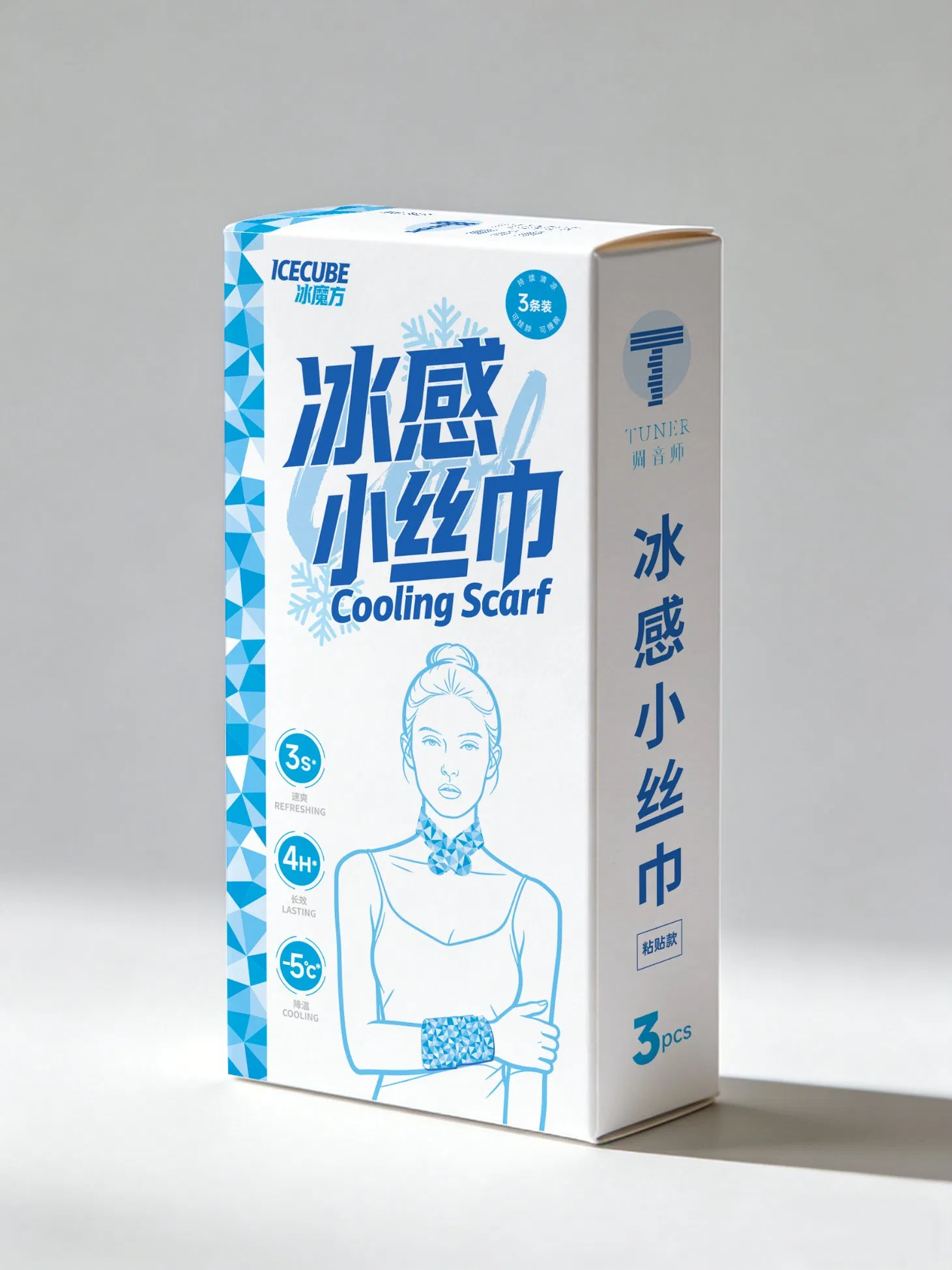 Customized OEM Neck Wrap Cooling Patch Solutions for Instant Heat Relief