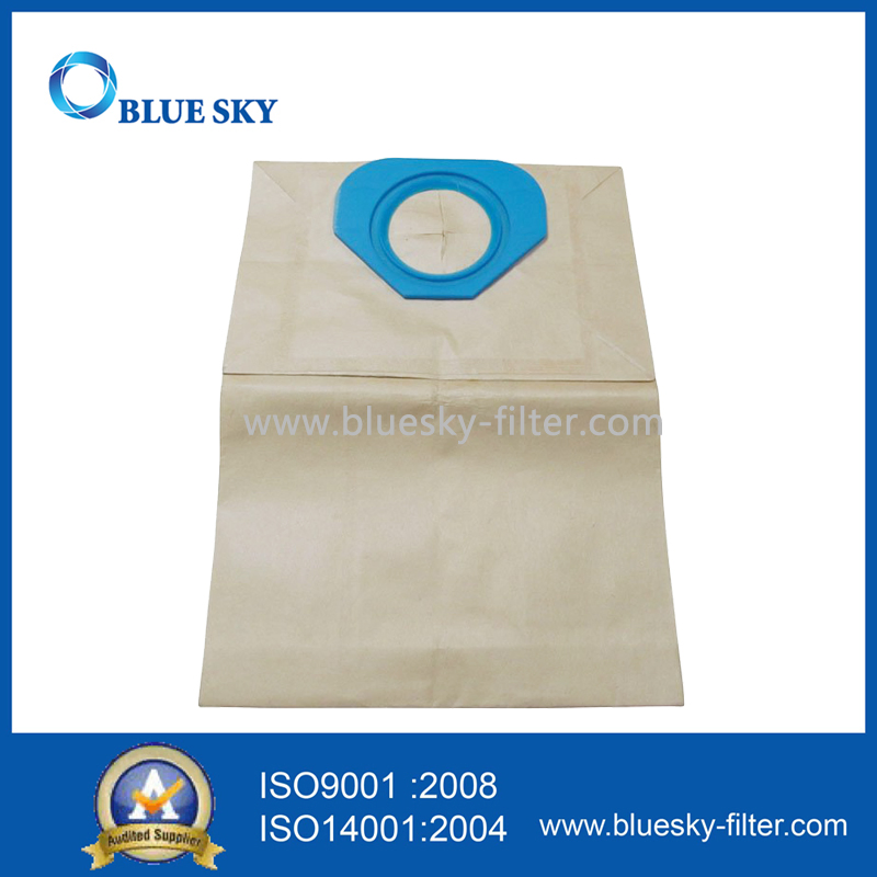 Brown Paper Dust Filter Bags for Nilfisk Ga70 GM80 GM90 Vacuum Cleaners Replace Part # 81620000