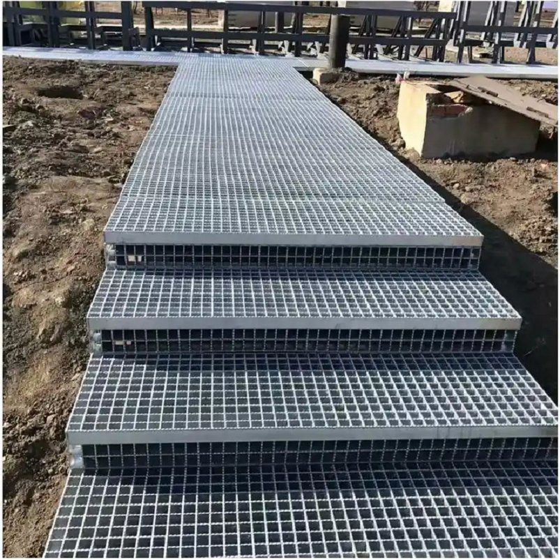 Metal Building Materials China Supplier Galvanized Steel Grating Steel Grid Plate Floor Steel Grating