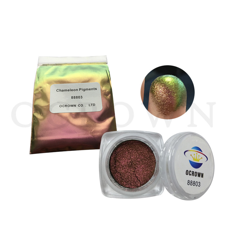 Cosmetic Grade Chameleon Pigment Color Shift Powder Mica Pigment for Eye Shadow, Face