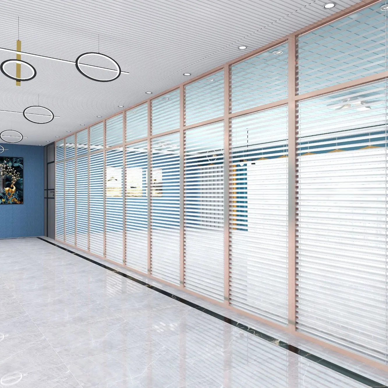 Aluminium/Aluminum Office Partition Various Colour