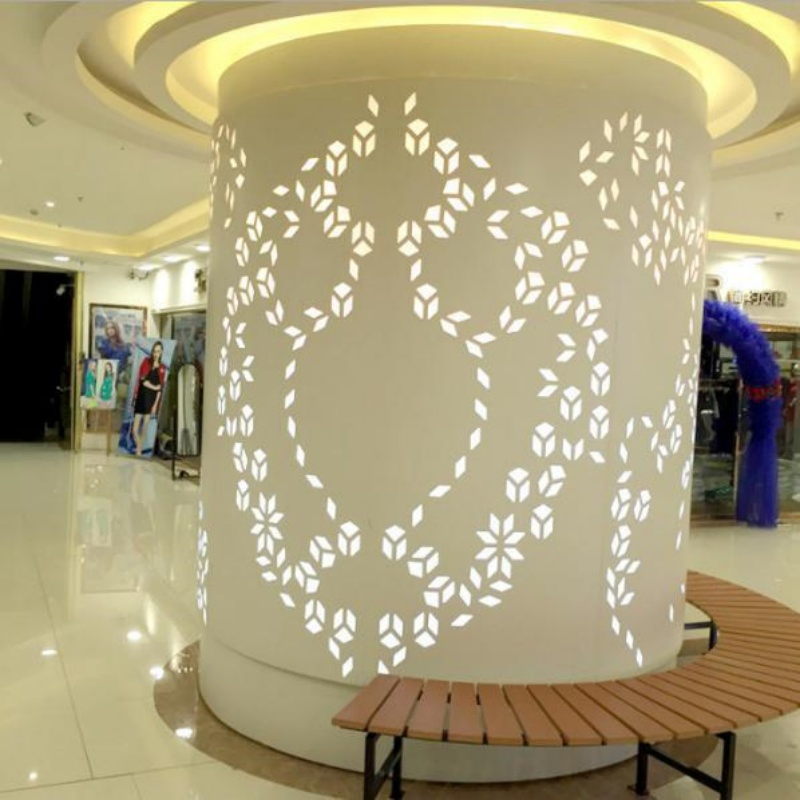 Square Aluminum Curtain Wall Aluminum Profile Decoration