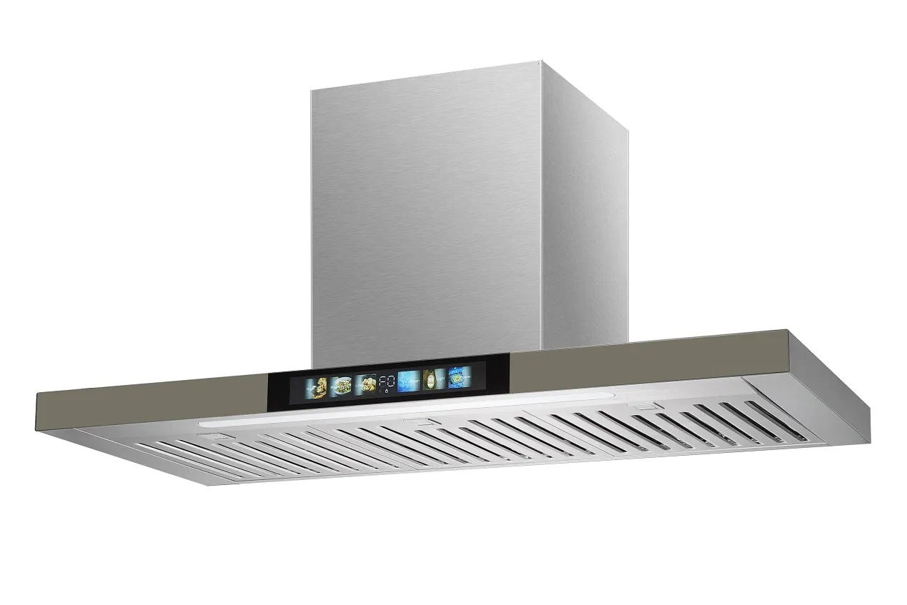 Modern Black and White Color Range Hood for Kitchens