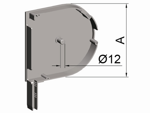 End Cap Aluminum Side Plate