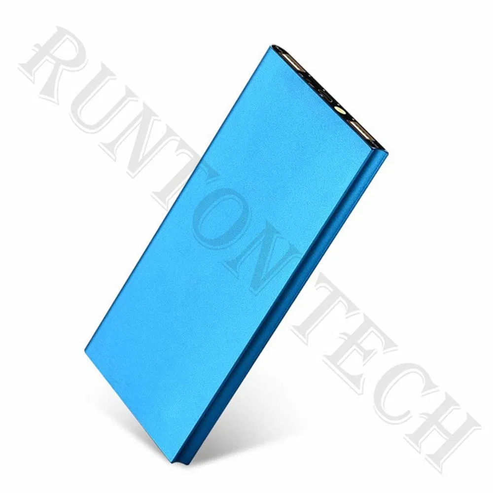 Rt-U13 Cheapest Ultra Slim Book Style Metal Power Bank Charger