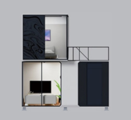 Complete Prefab Residential Modern Integrated Space Capsule with Smart Home