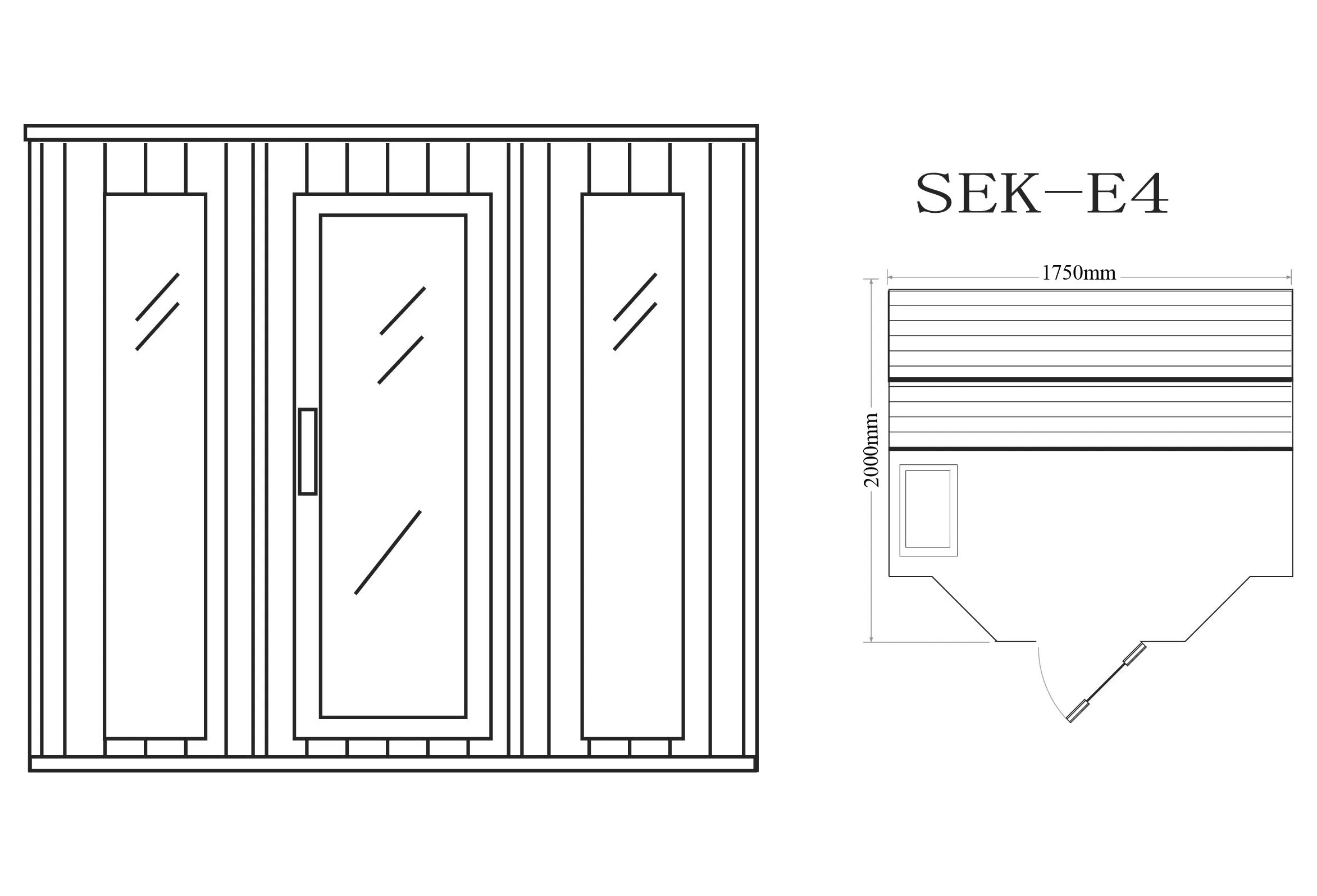 4 People Sauna Room Traditional Steam Finnish Sauna Wet Steam