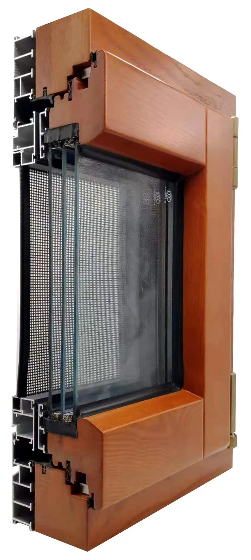 Msl-100 Series Aluminum Clad Wooden Windows