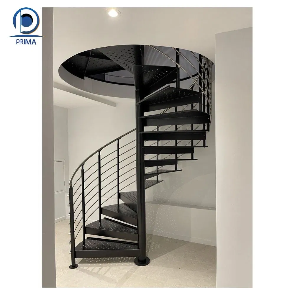 Orient Modern Design Stair Stainless Steel 304 Outdoor Indoor Customized Spiral Staircases