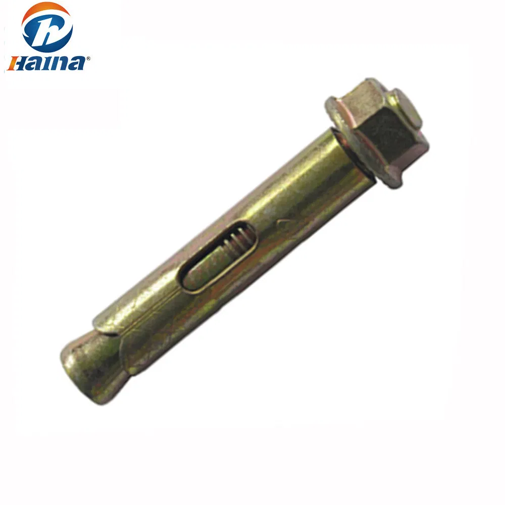 Carbon Steel Zinc Plated Expansion Bolt with Hex Flange Nut