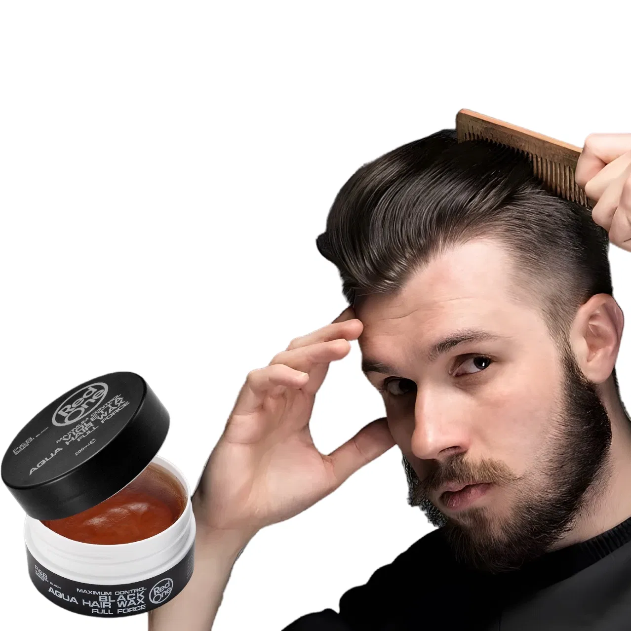 Manufacturer Strong Hold Edge Control Hair Styling Product Organic Braiding Pomade Hair Wax for Hair