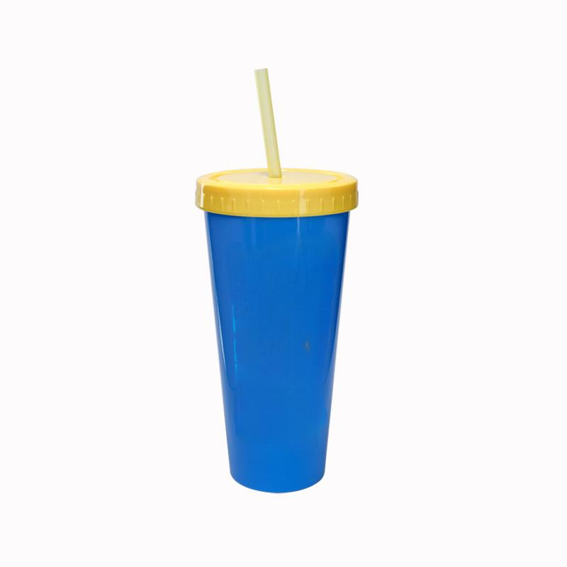 Large Capacity Creative Advertising Straw Plastic Cup
