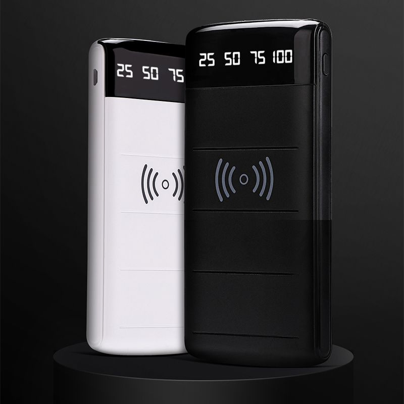 a Lightweight 10000mAh Fast Wireless Mobile Power Bank Suitable for All Devices