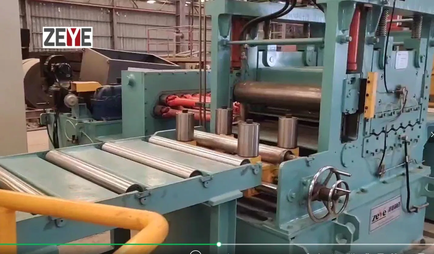 2000mm Widely Uesd Strips Steel Coil Longitudinal and Transversal Cutting Line