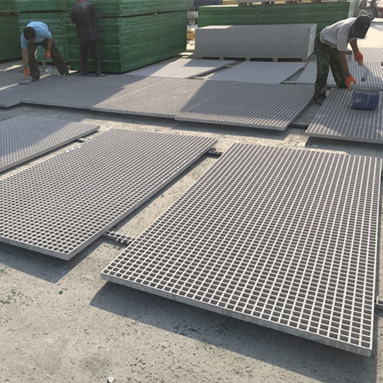 High Load Bearing Trainsation and Skytrain Station FRP GRP Walkway Floor Grating