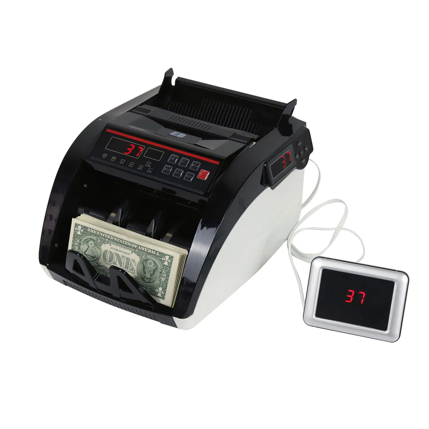 LD-6100 UV/MG Bank Accepting CAD Currency LED Display Bill Counter Plastic