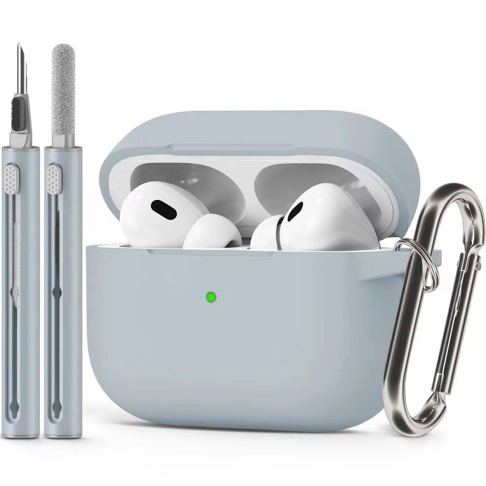Чехол-брелок для AirPods с кисточкой
