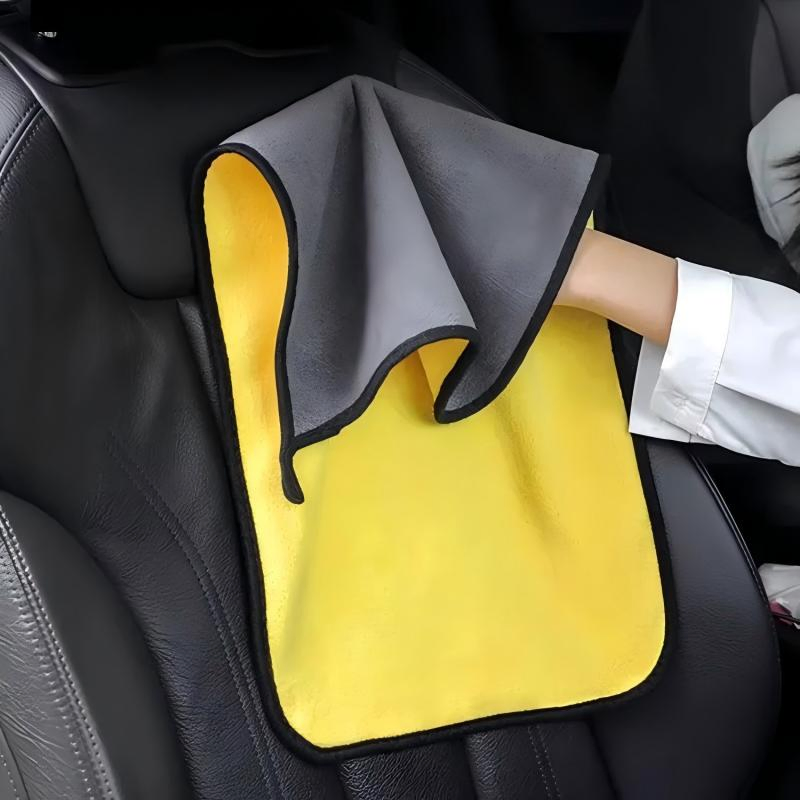 Wholesale Microfiber Coral Fleece Cloth Car Cleaning Towel Double-Sided Microfiber Towels
