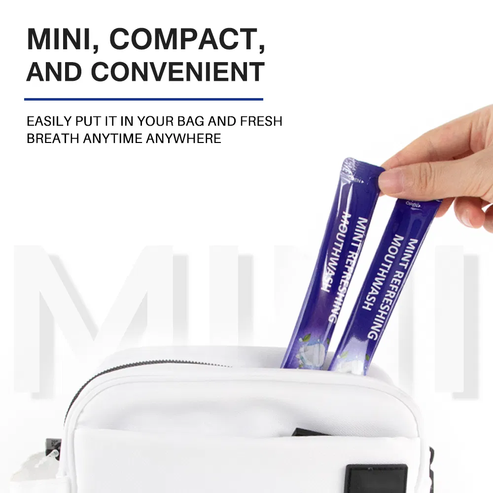 Compact Oral Care Mouthwash - Alcohol-Free Fresh