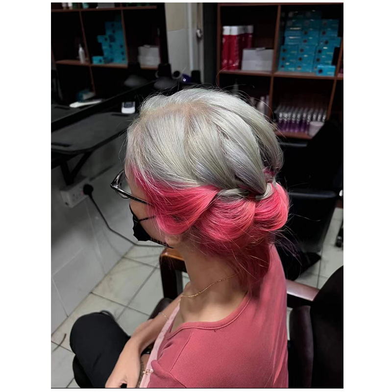 Fragrant Aluminium Tube Salon Professional Herbal Hair Color Cream