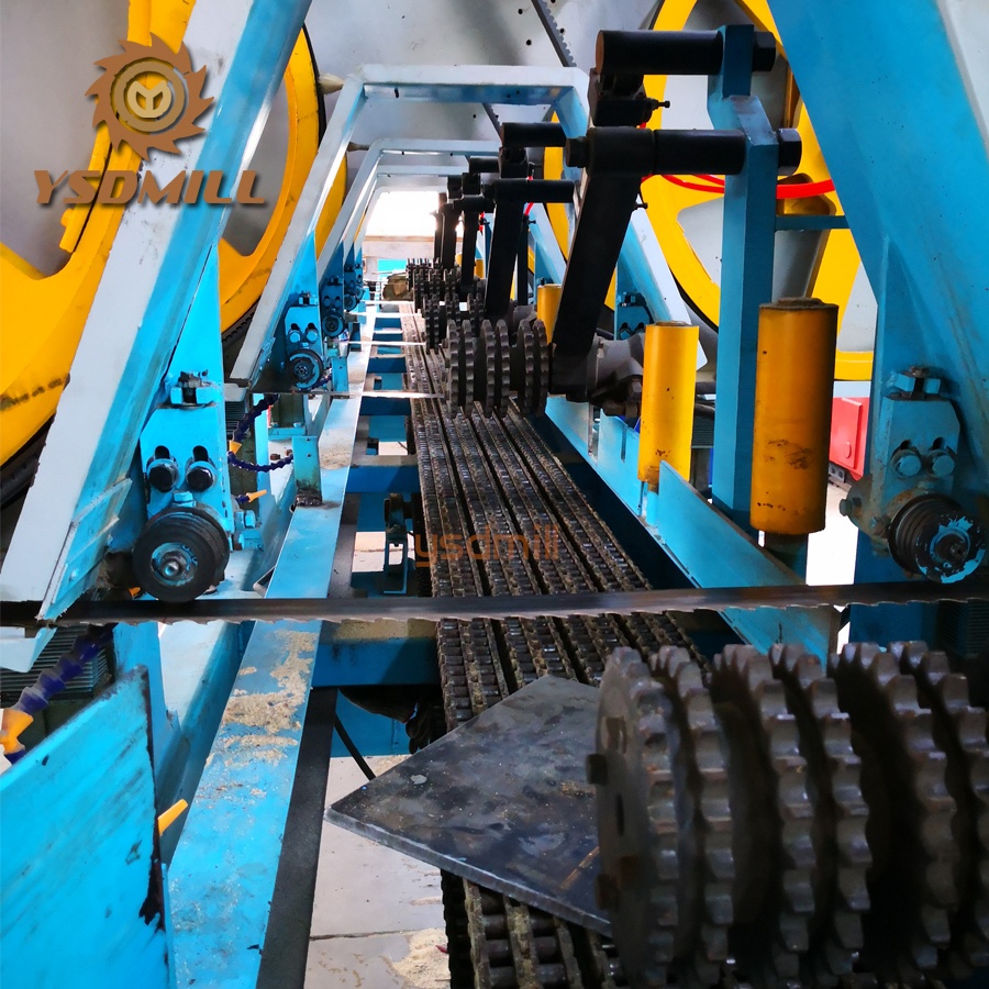 Ленточная пила промышленная горизонтальная для изоляционных материалов