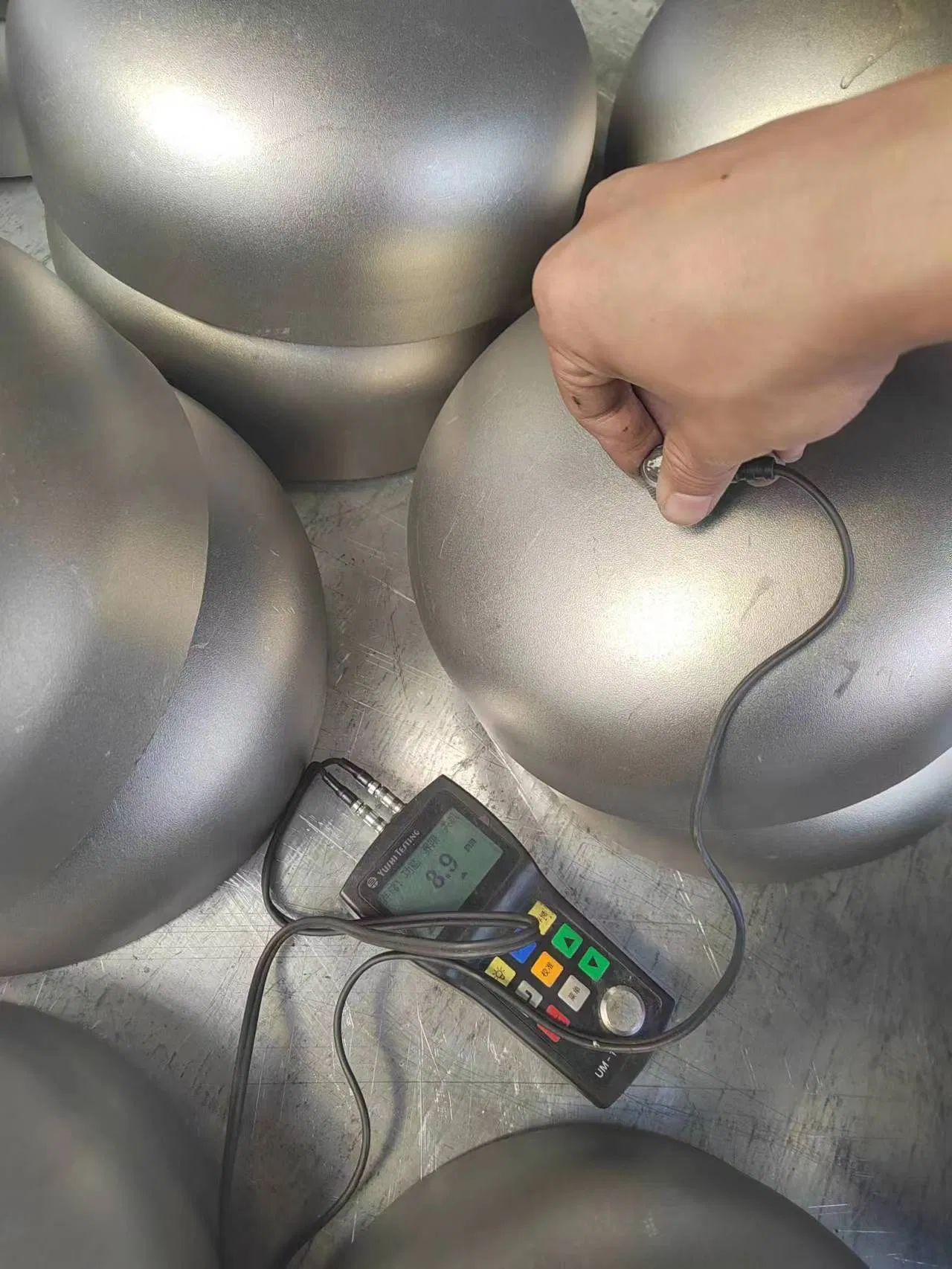 Round Stainless Steel Tube Pipe End Cap Custom Made Metal Tube Fitting