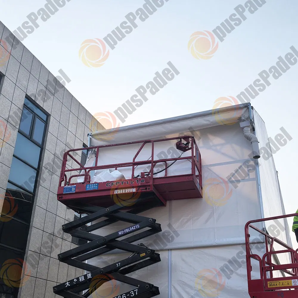 Tennis Court Supplier Factory Cheap and Fine Padel Court Cover Roof