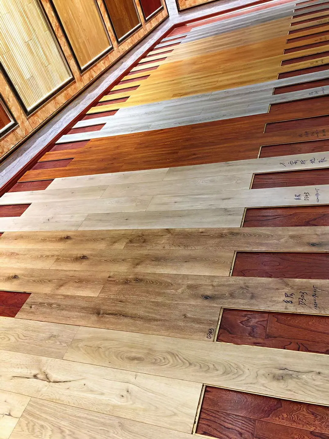 Multi-Layer Solid Wood Parquet Flooring Top Quality Fishbone Design Engineered Hardwood Flooring Solutions