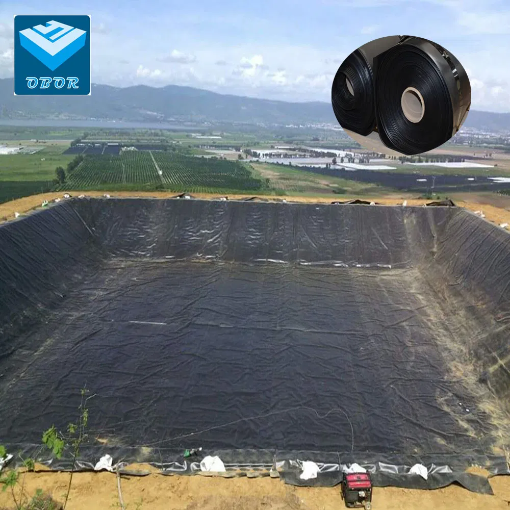 High Density Polyethylene Plastic Roll Sheet HDPE/LDPE/LLDPE Geomembrane