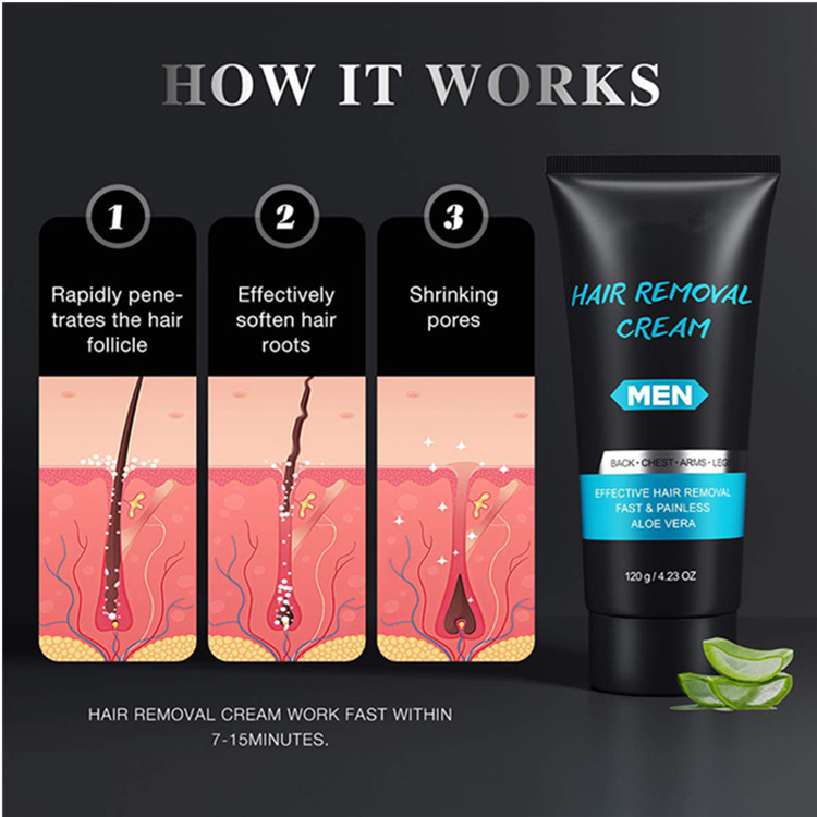 High Quality Painless Face Body Legs Hair Removal Cream for Men Women