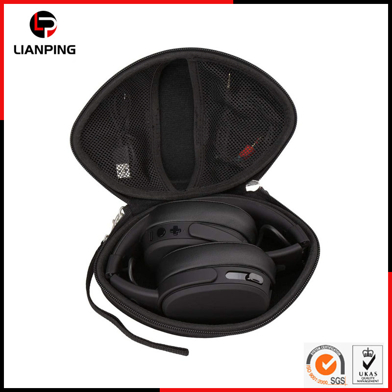 Чехол для наушников EVA ударопрочный с карманом