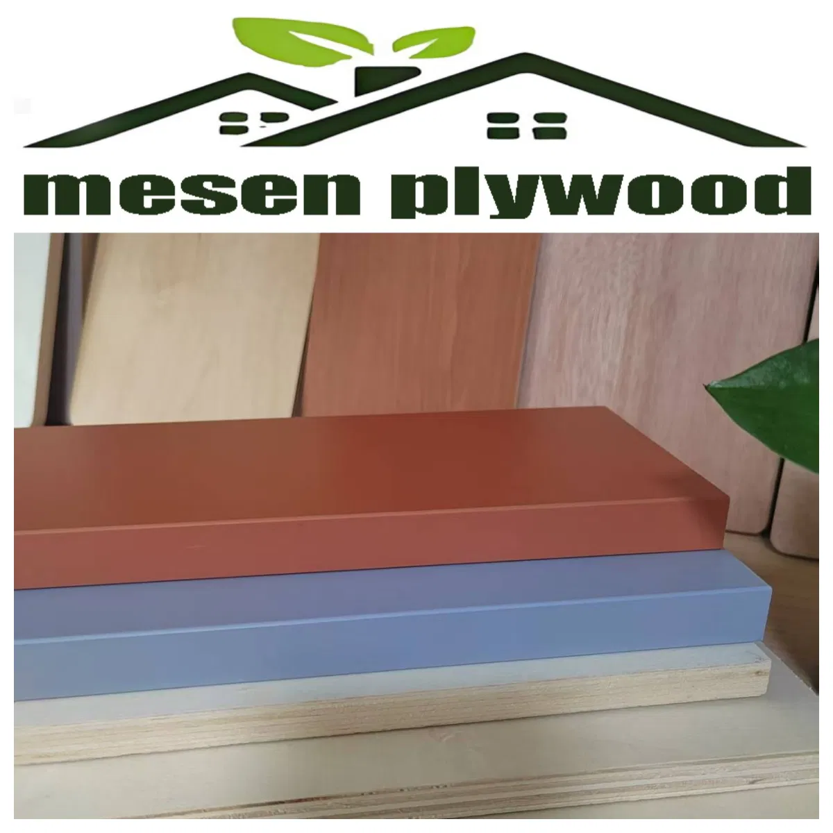 High-Quality Waterproof Melamine MDF Plywood for Home Design