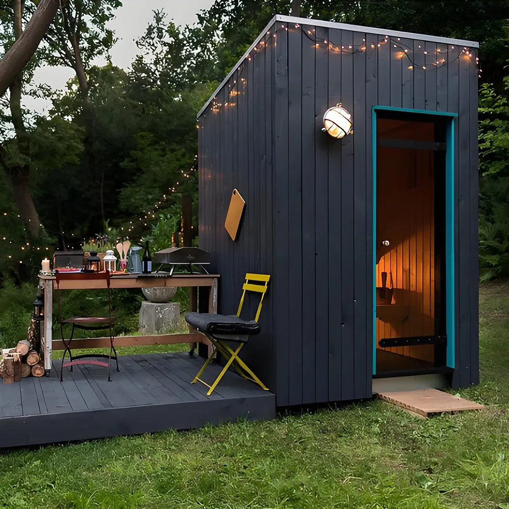 Luxury Customizable Dry Sauna Cabin with Color Options