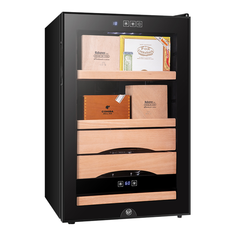 Display Showcase Spanish Wood Humidor Humidor Cabinet Ready to Ship