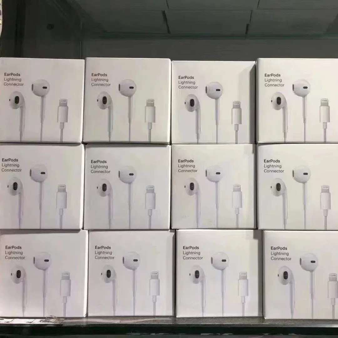 Wired Earpods Earpods with Lightning Connector Mobile Phone Accessories for L Phone 11 12 13 14 PRO Max Lightning Connector