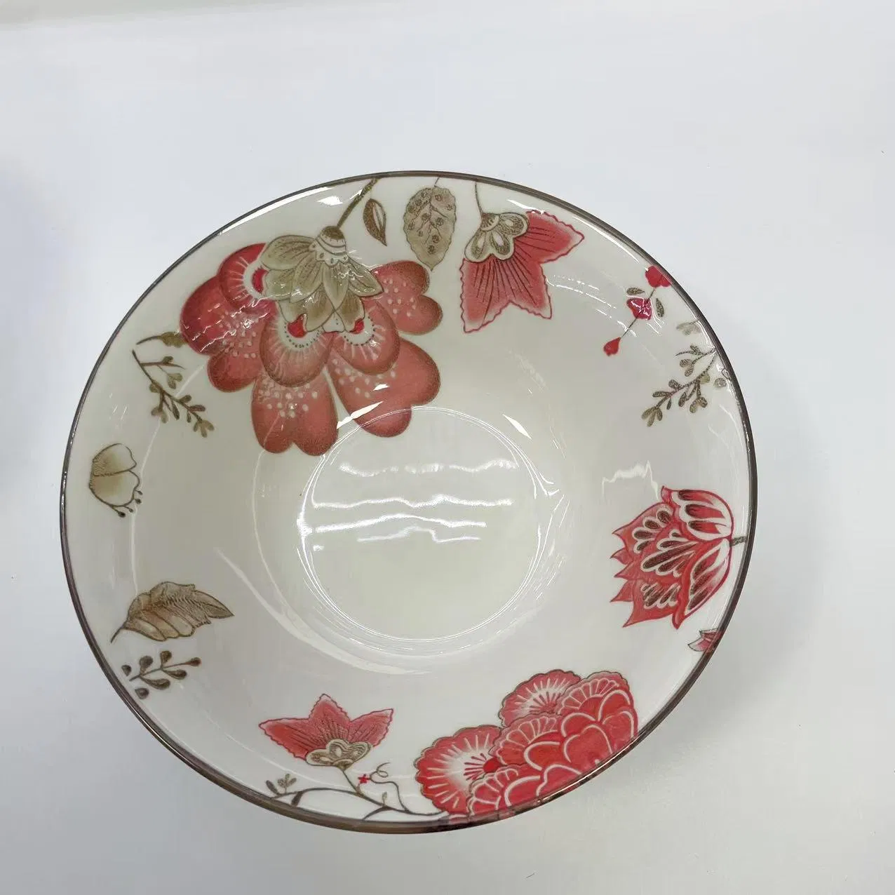7"Salad Bowl Pad Printing Decal 2 Porcelainware Ceramics Tableware