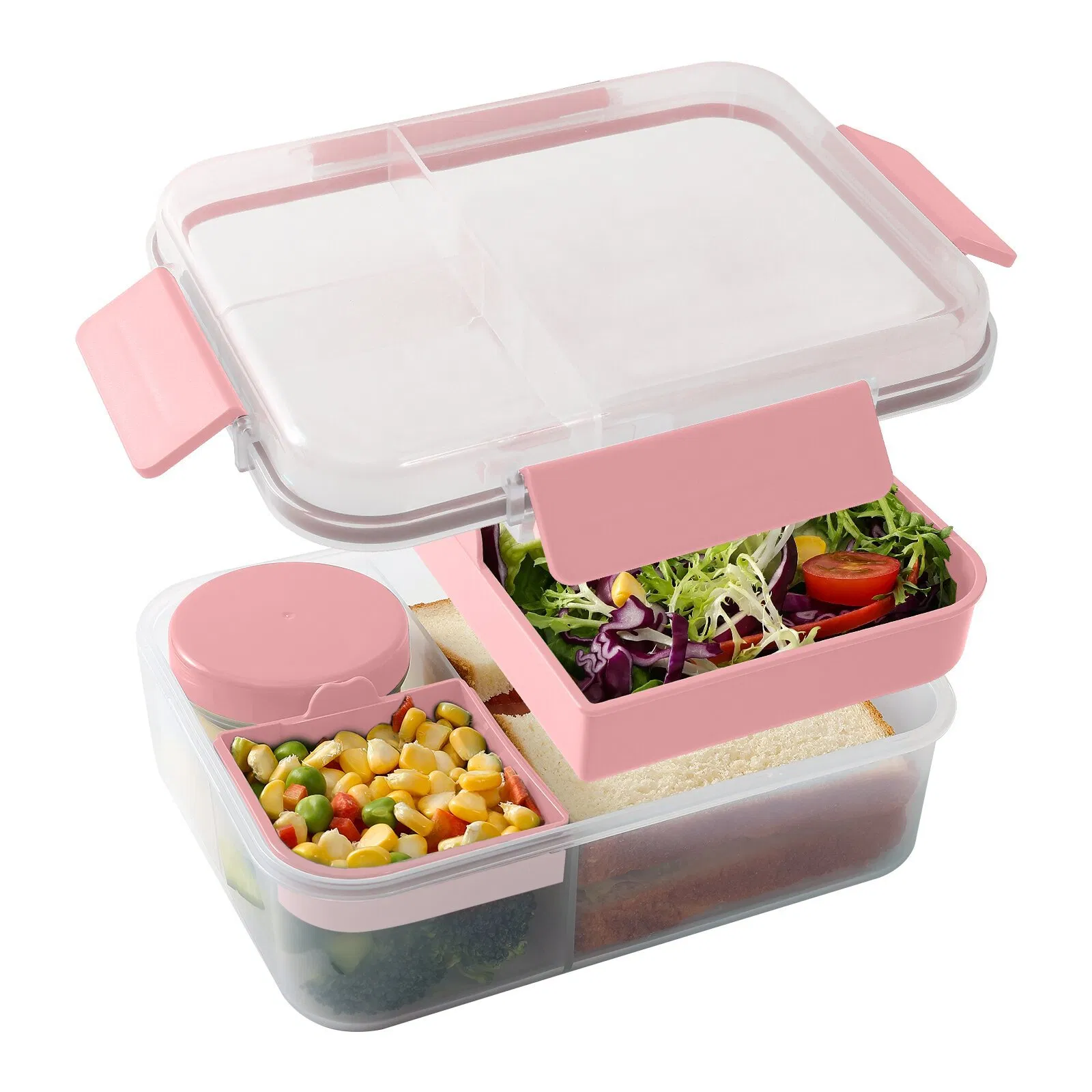Eco-Friendly Silicone Food Storage Solutions - Crystal Clear Design