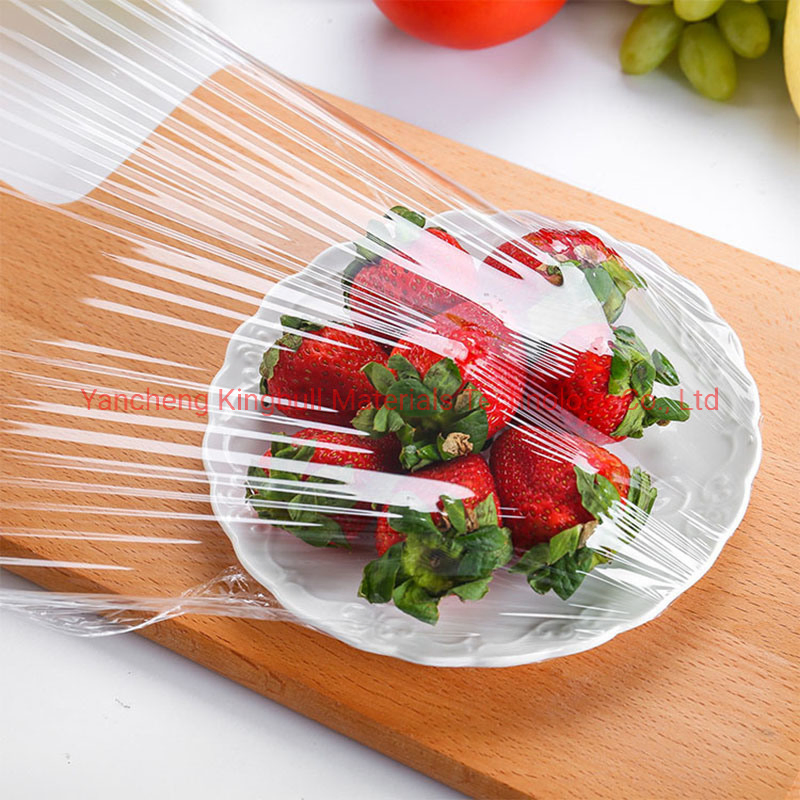 OEM ODM Food Grade 12cm Plastic Wrap PVC Cling Film