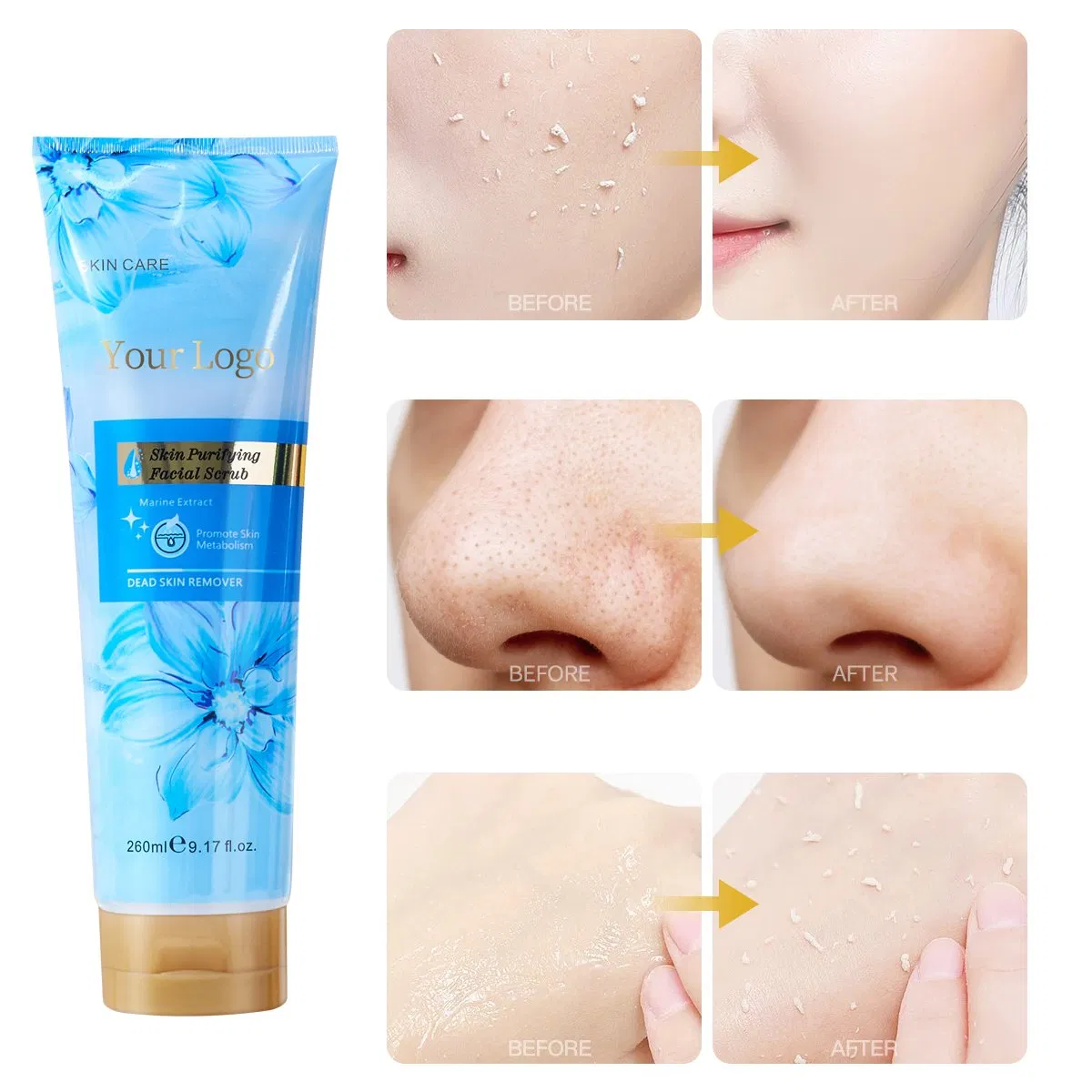 Tailored OEM Exfoliating Scrub for All Skin Types