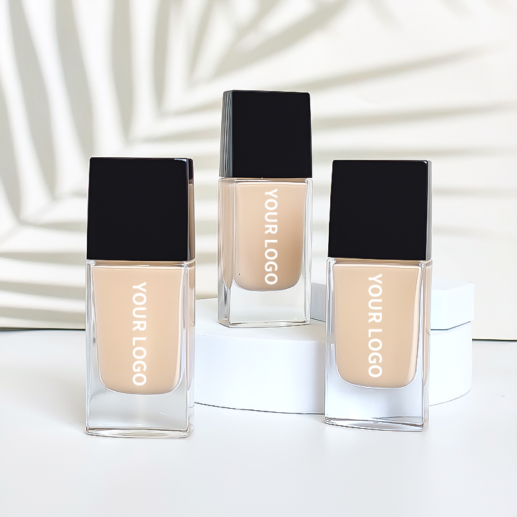 Full Coverage Concealer, Oil-Control Whitening Foundation, Waterproof Sunscreen Cream for All Skin Types