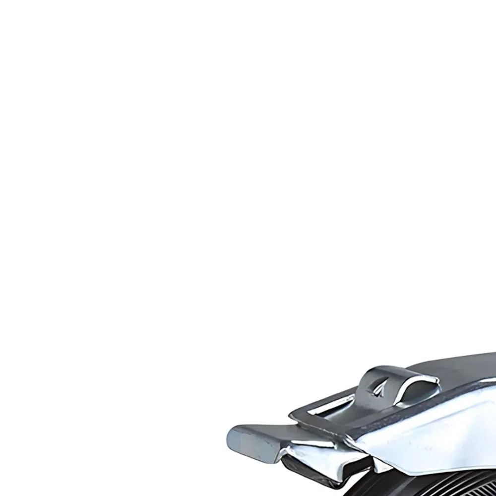 Swivel Rubber Castor W/Double Brake, 1158#