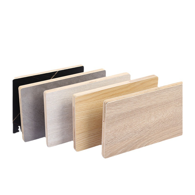 9mm 12mm 18mm High Gloss Custom Size Melamine Laminated Plywood Faced for Furniture Plywood
