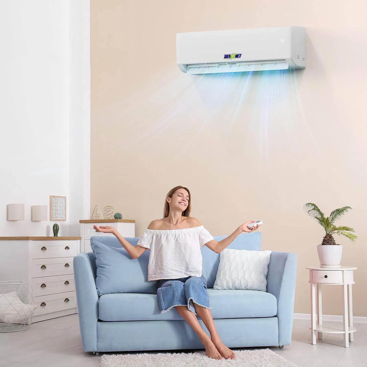 R32 Inverter Split Wall Mounted Air Conditioner for Cooling & Heating