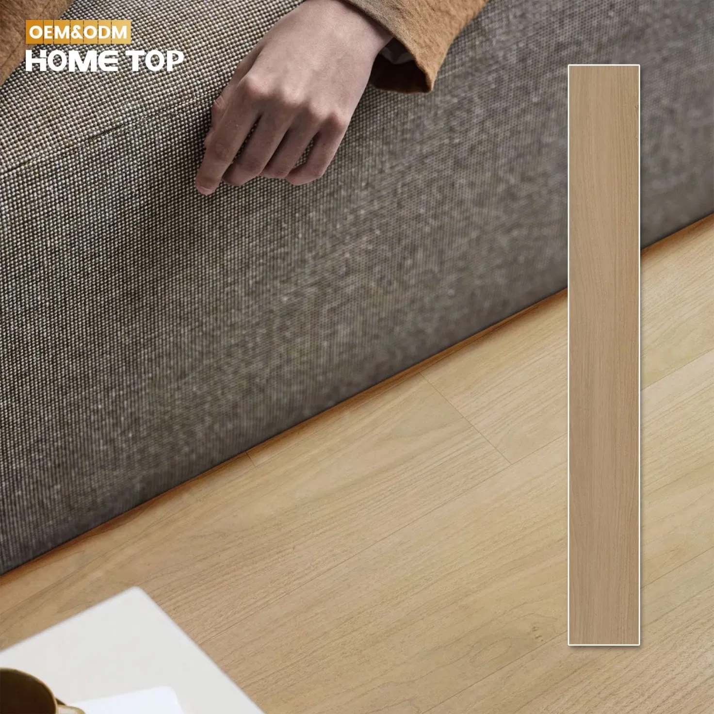 Водостойкий огнестойкий SPC ламинат для коммерции