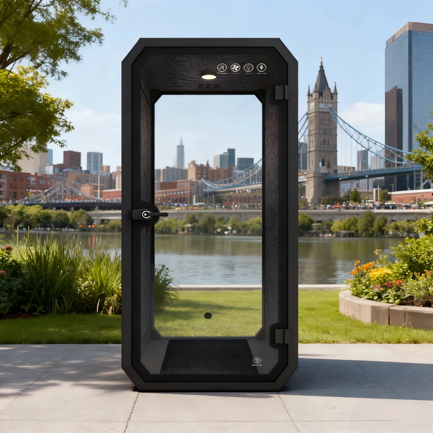 Public House Phone Booth for Sale Soundproof Working Booth Office