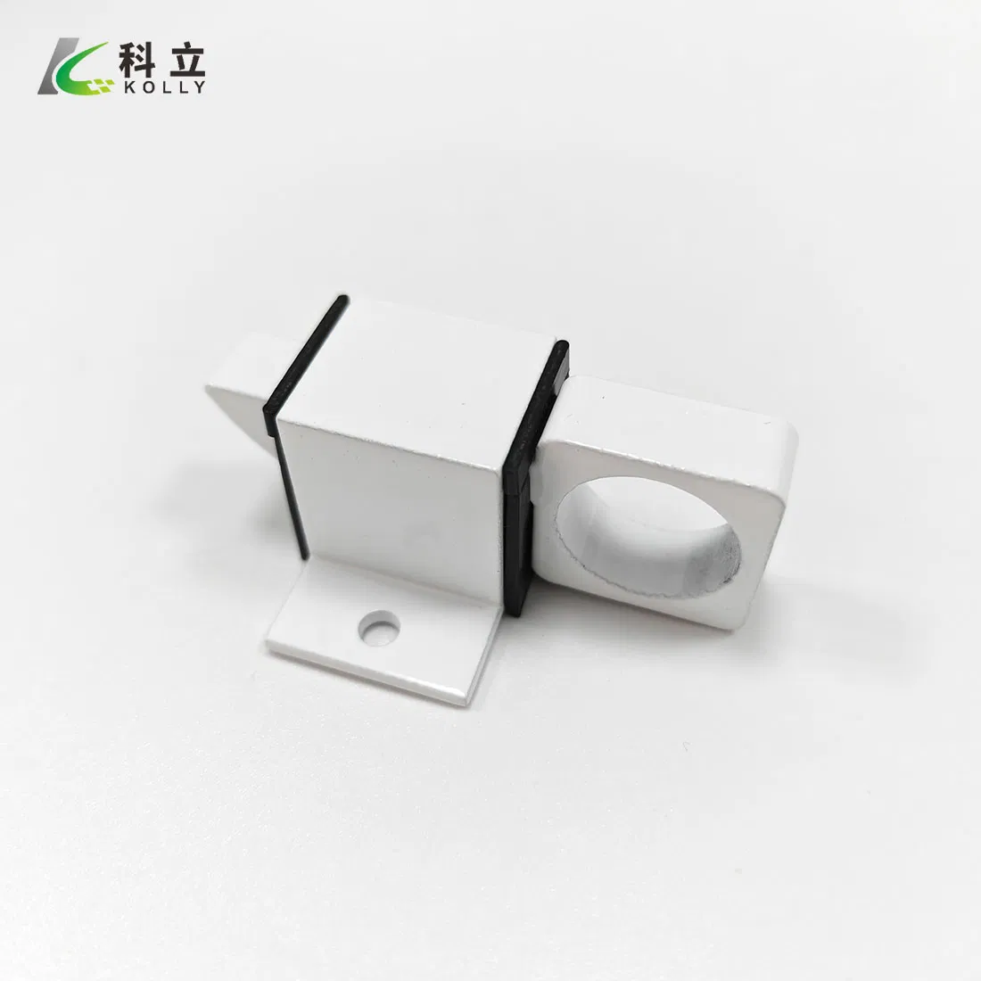 White Simple Aluminum Door & Window Spring Latch Bolt