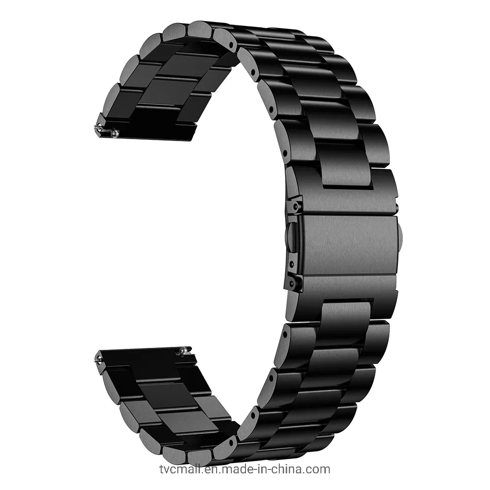 Стальной ремешок для Samsung Galaxy Watch3 45mm, черный